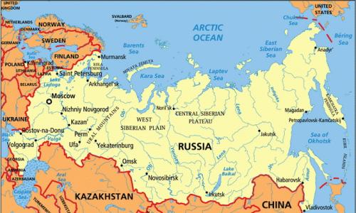 Russia - Россия (2), устная тема по английскому языку с переводом